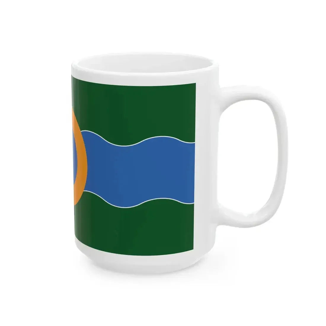 Flag of Osgoode Ontario (Canada) White Coffee Mug - Go Mug Yourself