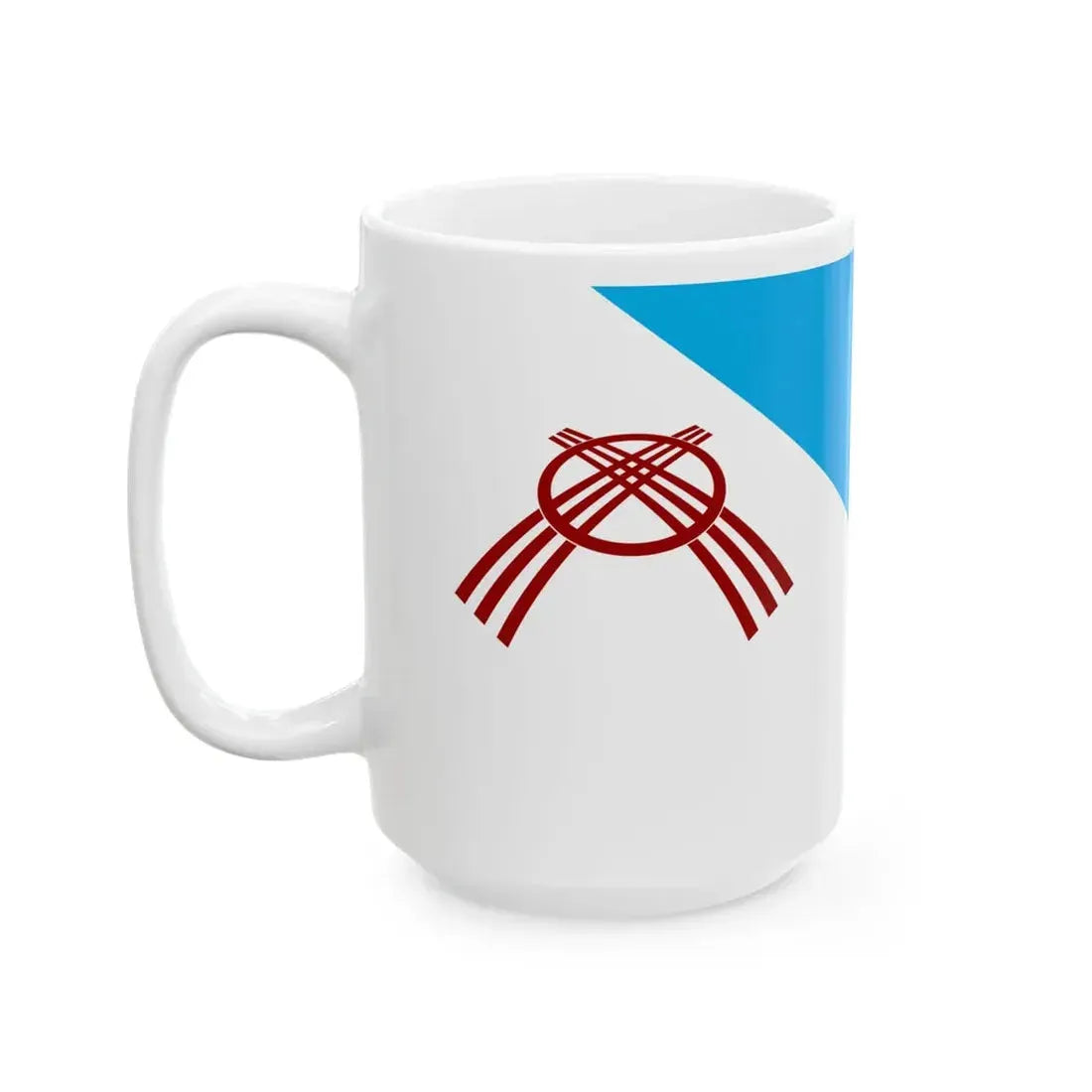 Flag of Osh (Kyrgyzstan) White Coffee Mug - Go Mug Yourself