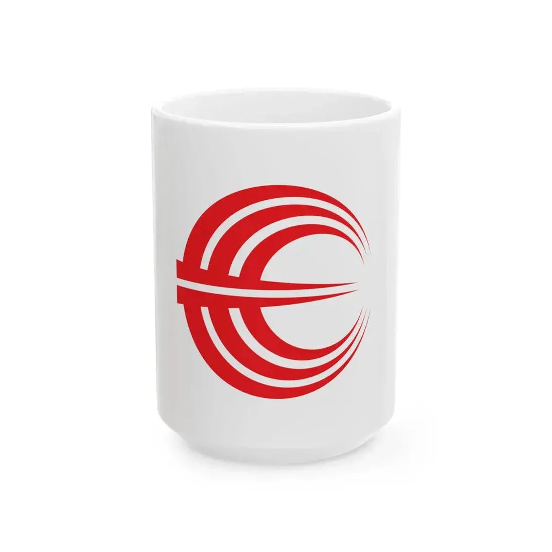 Flag of Oshamanbe Hokkaido (Japan) White Coffee Mug 15oz - Go Mug Yourself