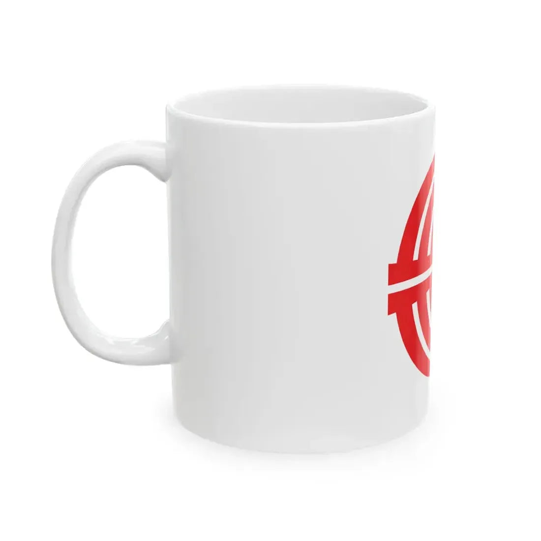 Flag of Oshamanbe Hokkaido (Japan) White Coffee Mug - Go Mug Yourself
