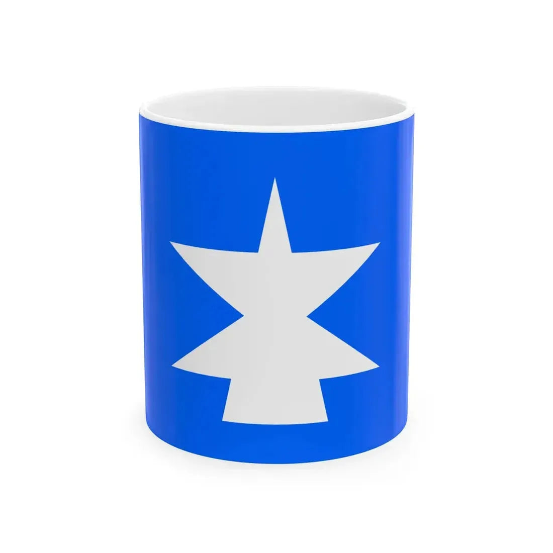 Flag of Oshimizu Ishikawa 1965-2005 (Japan) White Coffee Mug 11oz - Go Mug Yourself