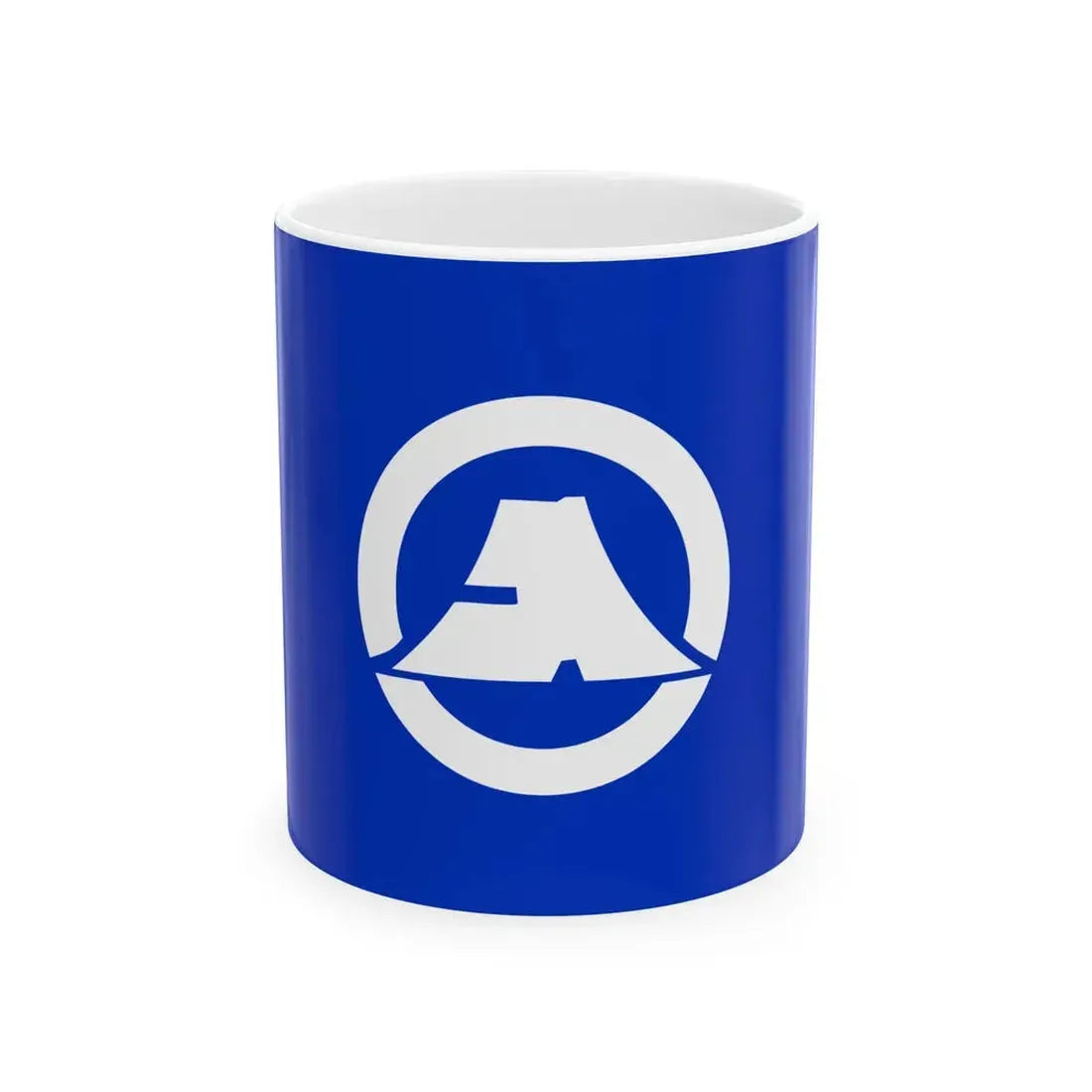 Flag of Oshino Yamanashi (Japan) White Coffee Mug 11oz - Go Mug Yourself