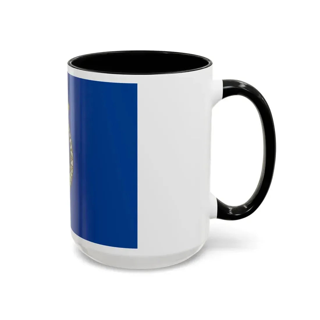 Flag of Oslo Oslo Norway - Accent Coffee Mug - Go Mug Yourself