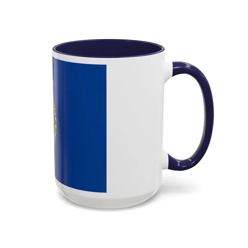 Flag of Oslo Oslo Norway - Accent Coffee Mug - Go Mug Yourself