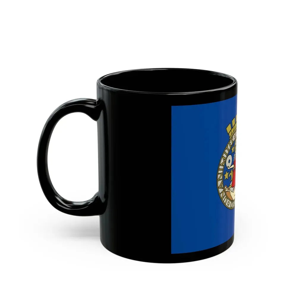 Flag of Oslo Oslo Norway - Black Coffee Mug - Go Mug Yourself
