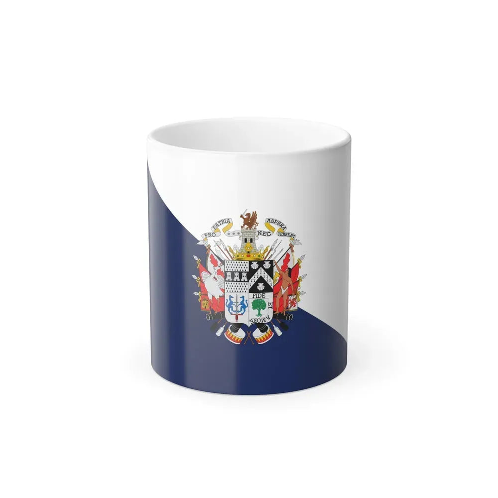 Flag of Osorno Chile - Color Changing Coffee Mug 11oz - Go Mug Yourself