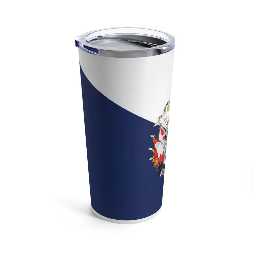 Flag of Osorno Chile - Tumbler 20oz - Go Mug Yourself