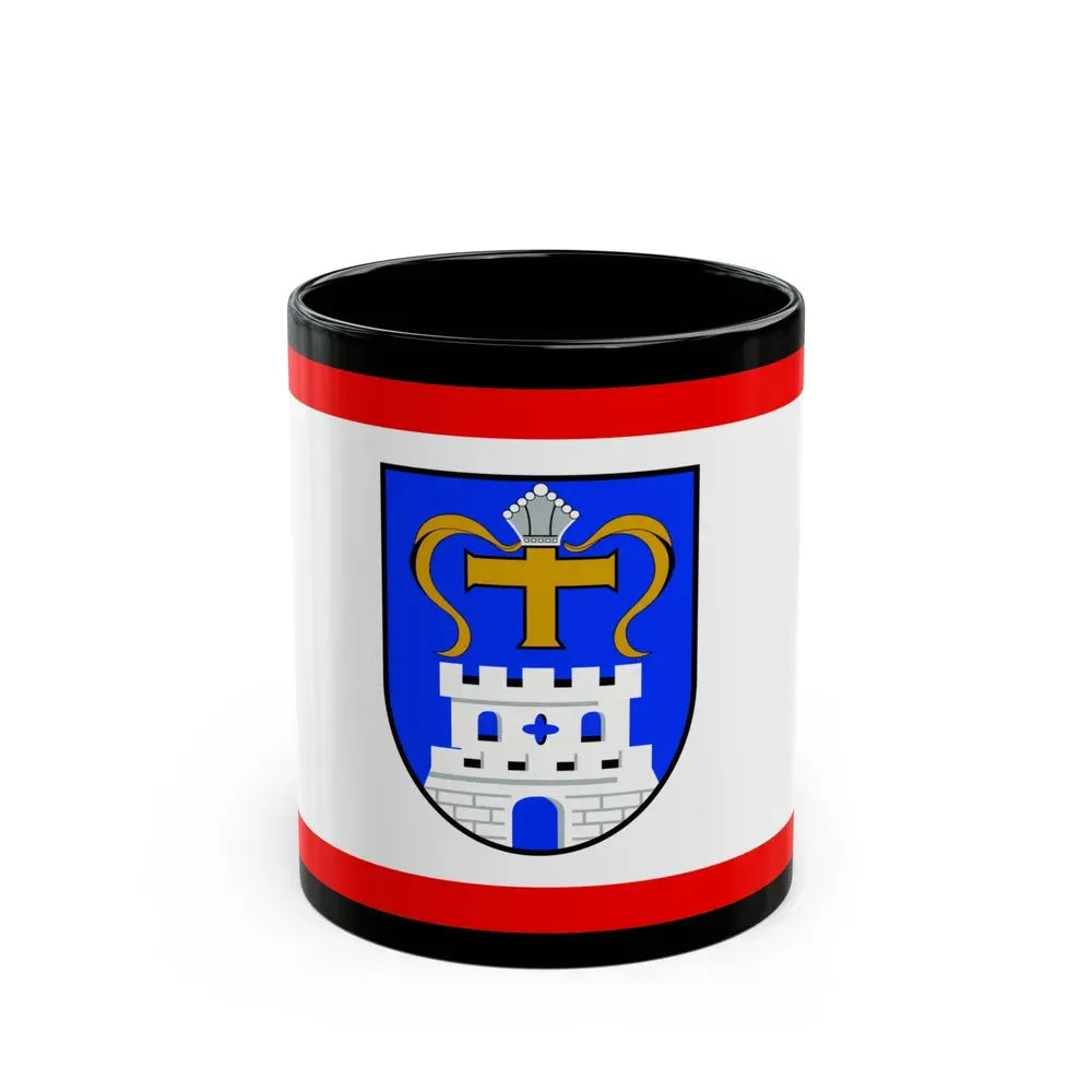 Flag of Ostholstein Germany - Black Coffee Mug 11oz - Go Mug Yourself