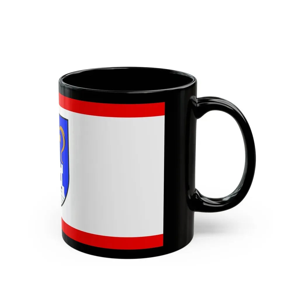 Flag of Ostholstein Germany - Black Coffee Mug - Go Mug Yourself