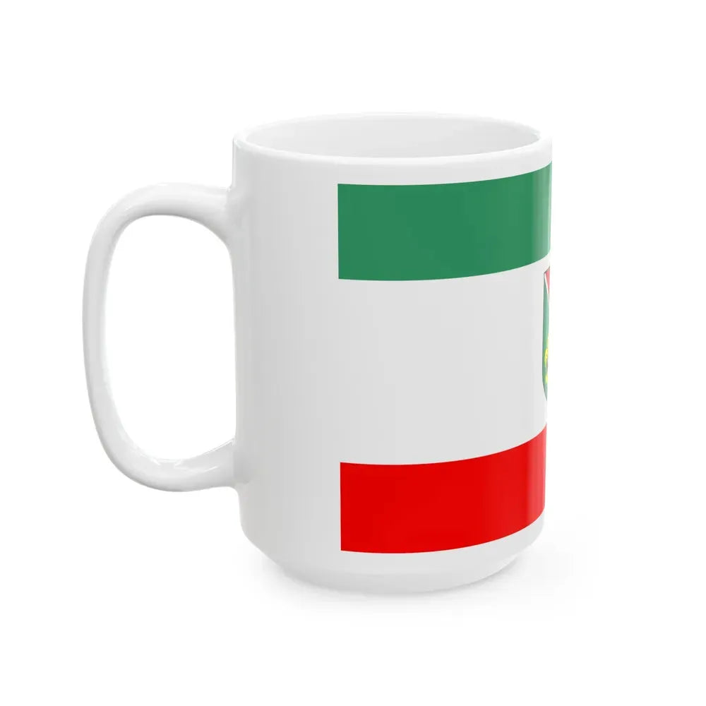 Flag of Ostprignitz Ruppin Germany - White Coffee Mug - Go Mug Yourself