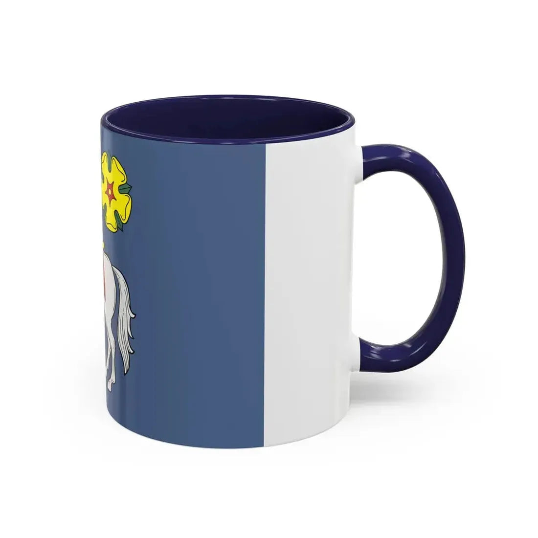 Flag of Ostrava Czech Republic - Accent Coffee Mug - Go Mug Yourself