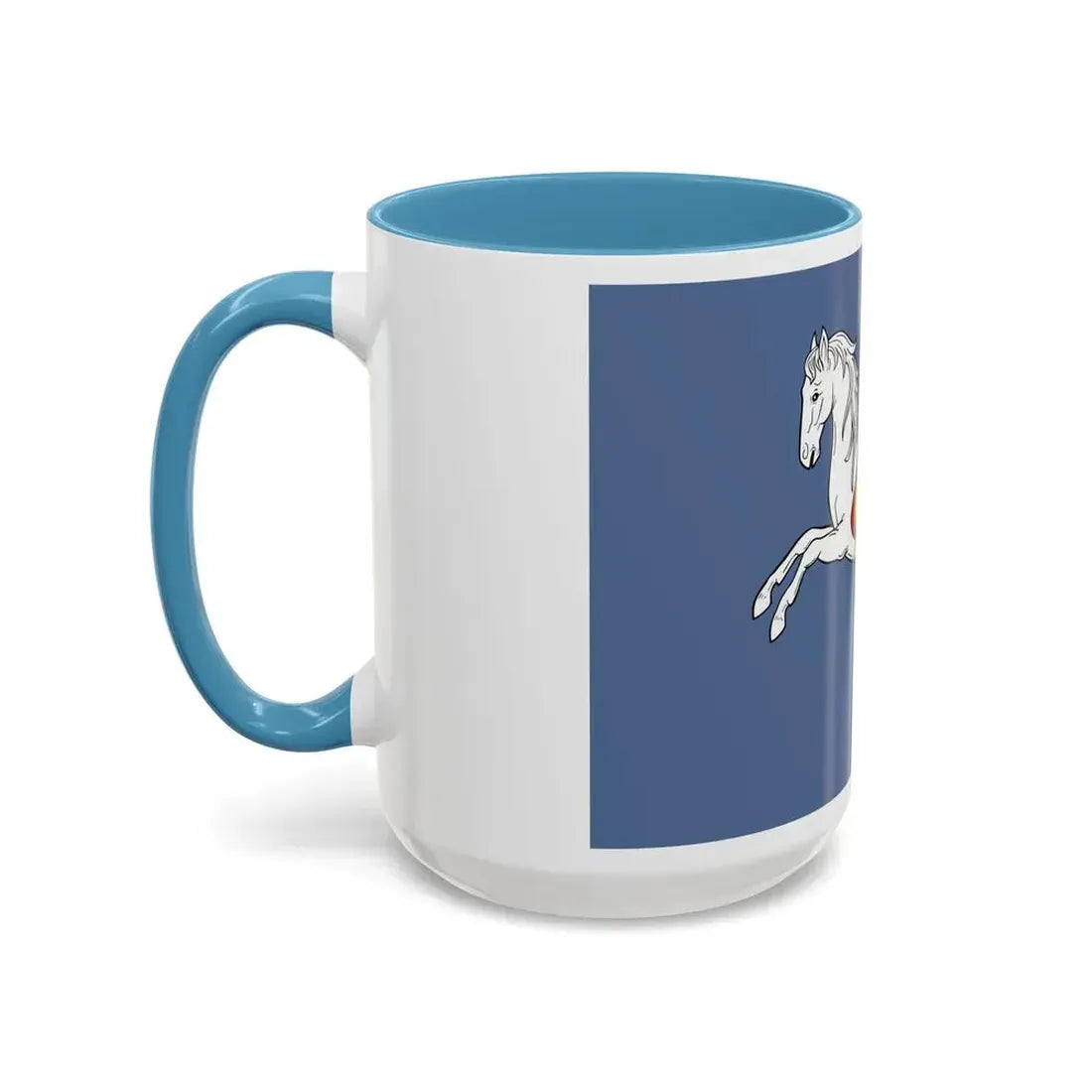 Flag of Ostrava Czech Republic - Accent Coffee Mug - Go Mug Yourself