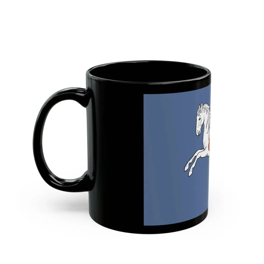 Flag of Ostrava Czech Republic - Black Coffee Mug - Go Mug Yourself