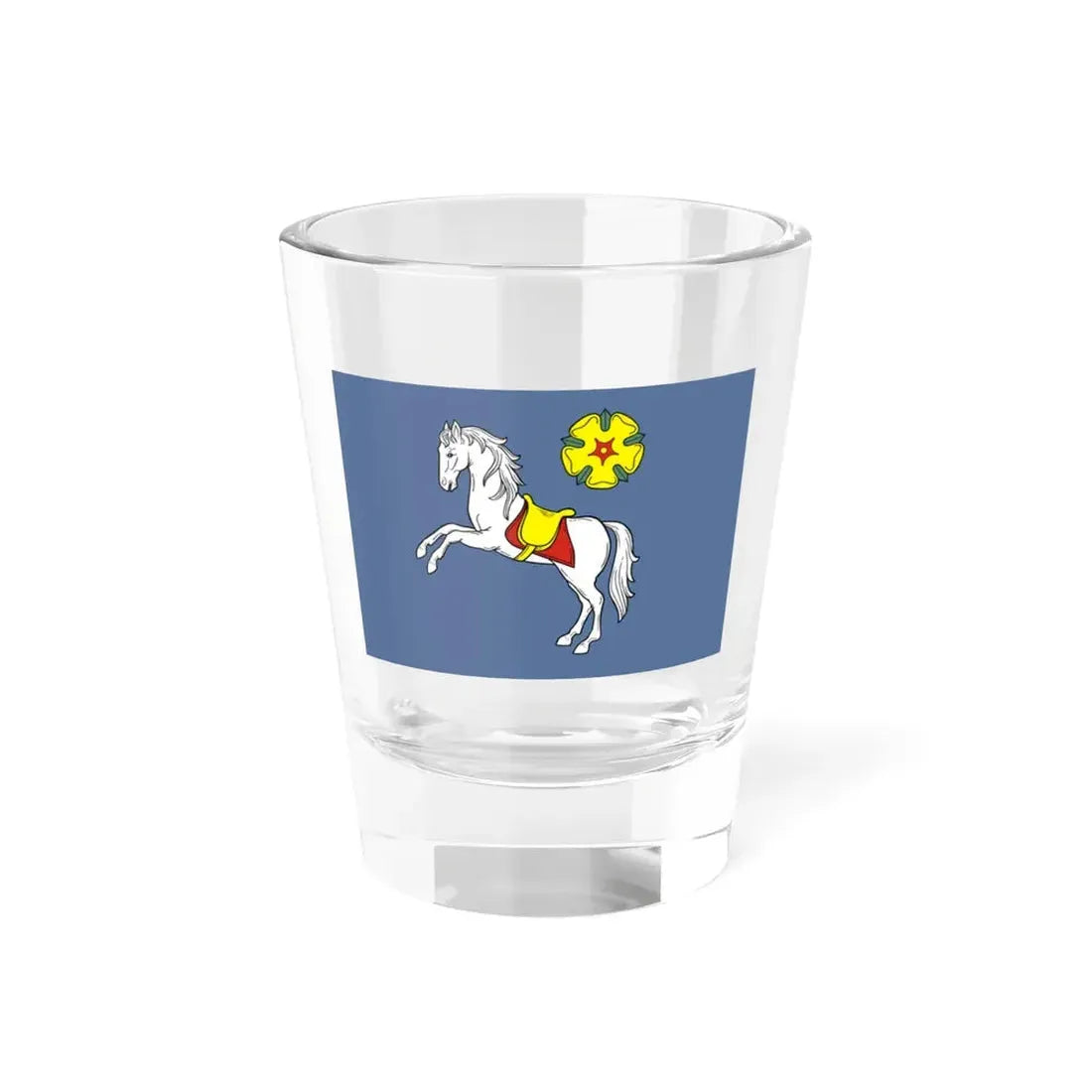Flag of Ostrava Czech Republic - Shot Glass 1.5oz 1.5oz - Go Mug Yourself