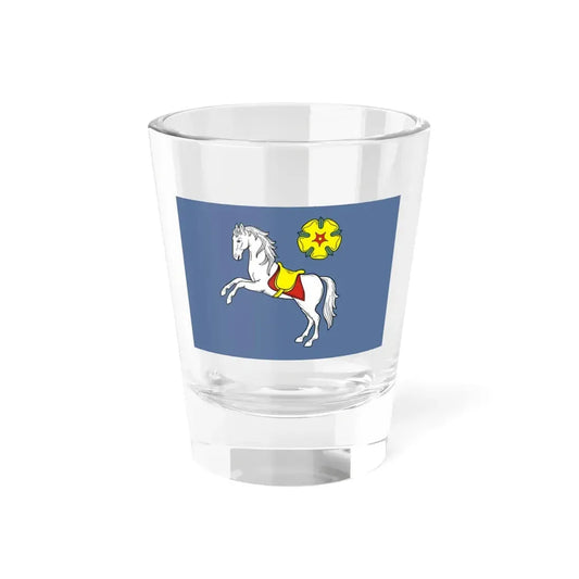Flag of Ostrava Czech Republic - Shot Glass 1.5oz 1.5oz - Go Mug Yourself
