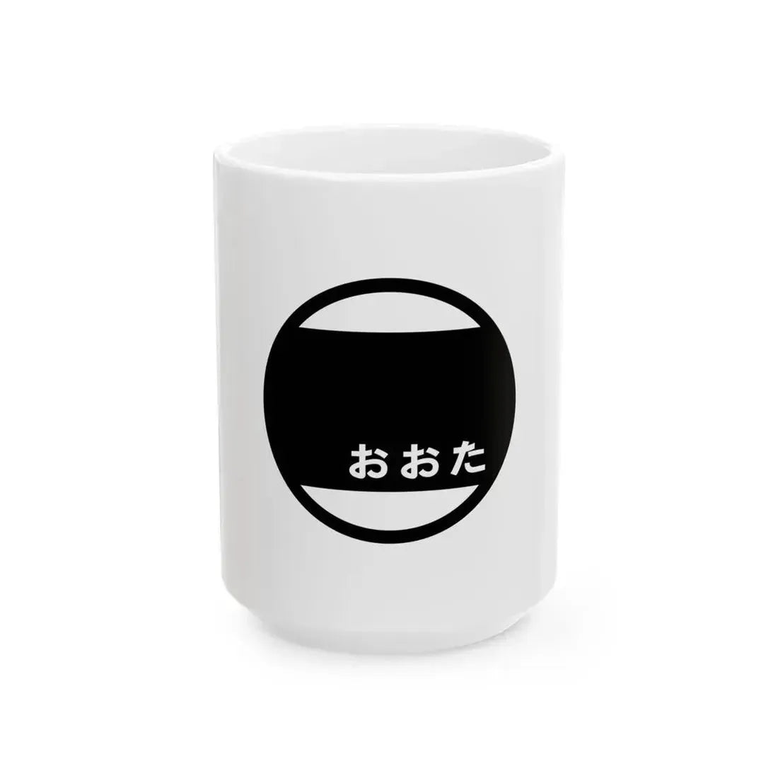 Flag of Ota Gunma (Japan) White Coffee Mug 15oz - Go Mug Yourself