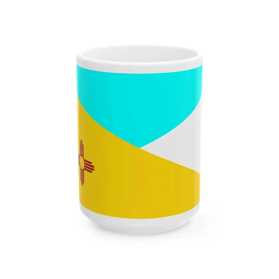 Flag of Otero County New Mexico (Mexico) White Coffee Mug 15oz - Go Mug Yourself