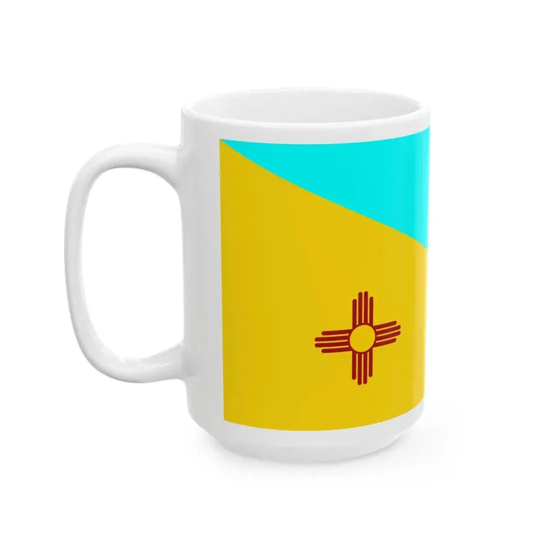 Flag of Otero County New Mexico (Mexico) White Coffee Mug - Go Mug Yourself