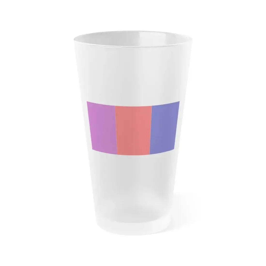 Flag of Ottawa 1902 to 1987 Canada - Frosted Pint Glass 16oz 16oz Frosted - Go Mug Yourself