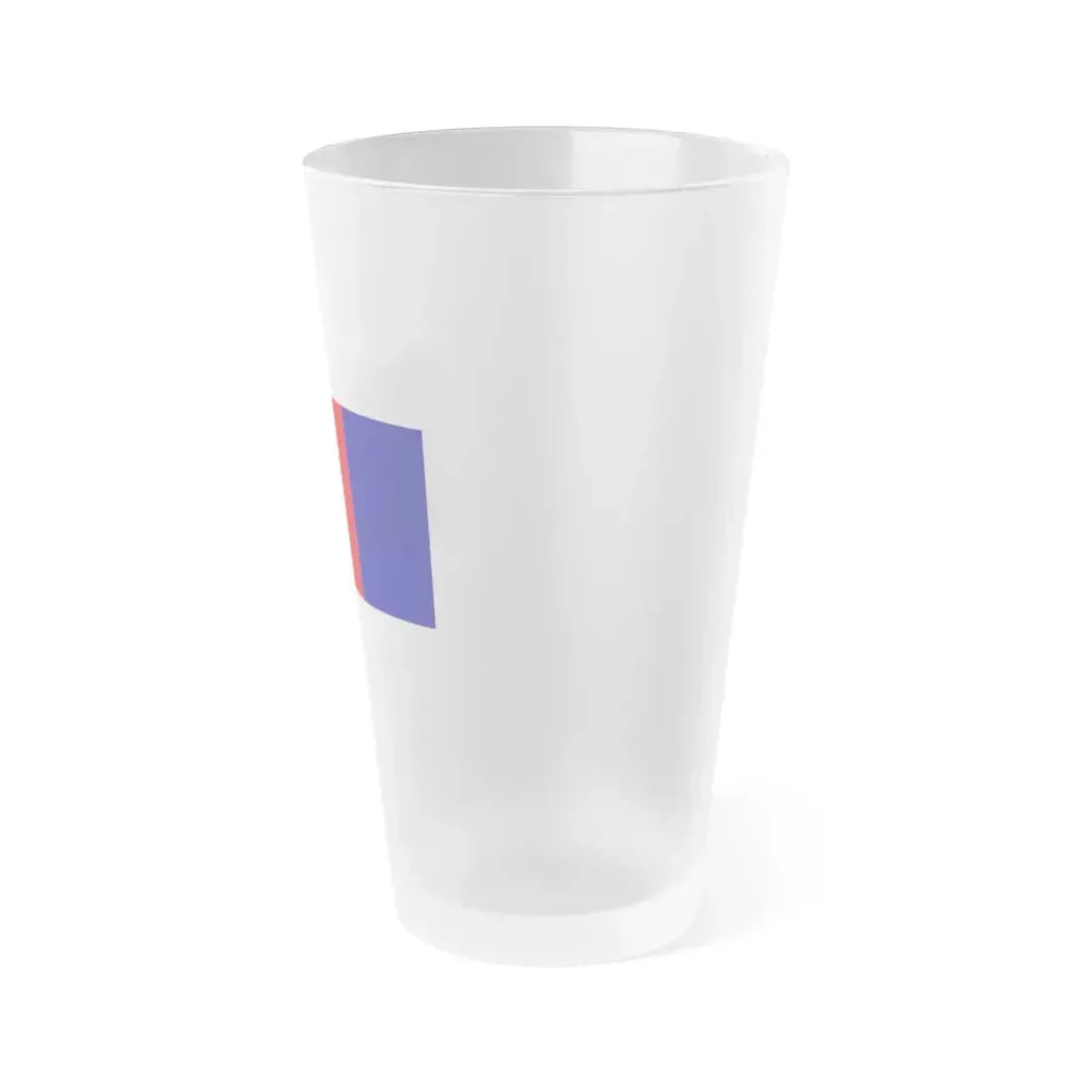 Flag of Ottawa 1902 to 1987 Canada - Frosted Pint Glass 16oz - Go Mug Yourself