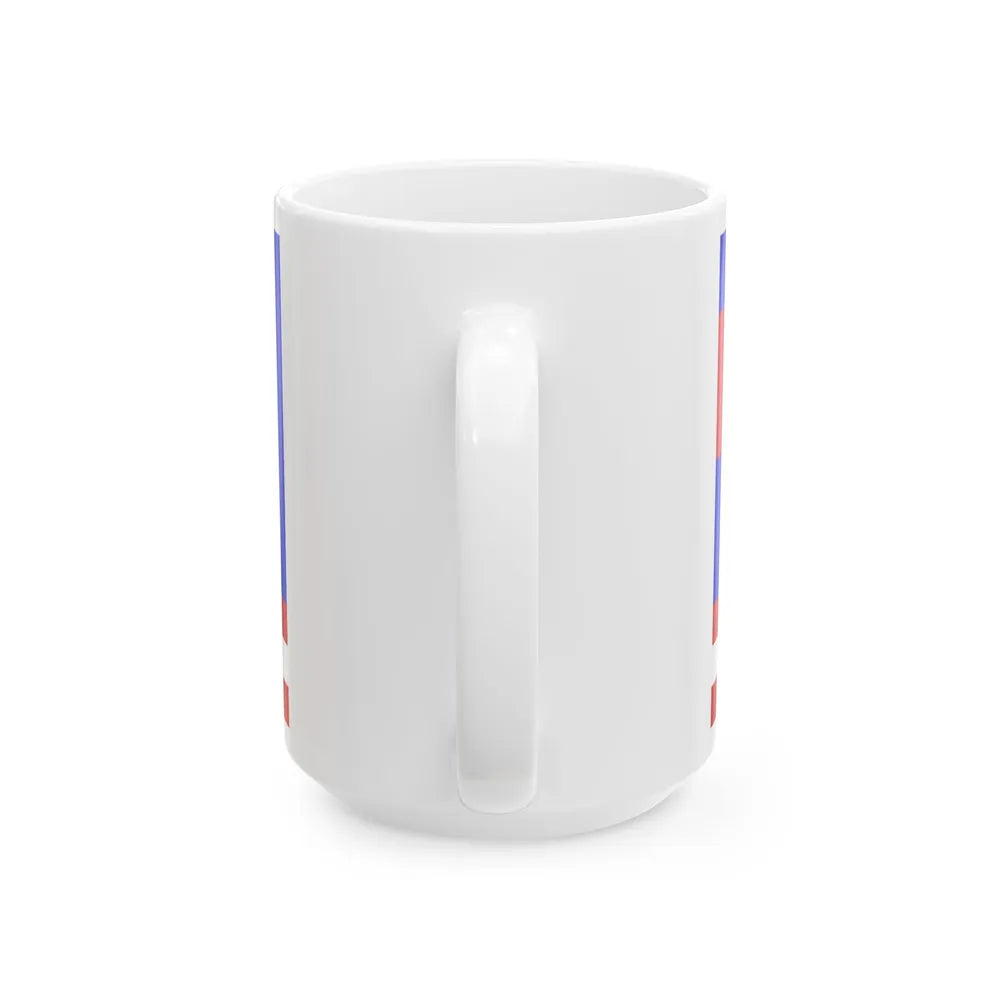 Flag of Ottawa County Ohio (United States) White Coffee Mug - Go Mug Yourself