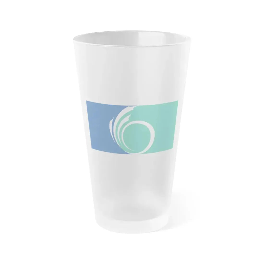 Flag of Ottawa Ontario Canada - Frosted Pint Glass 16oz 16oz Frosted - Go Mug Yourself