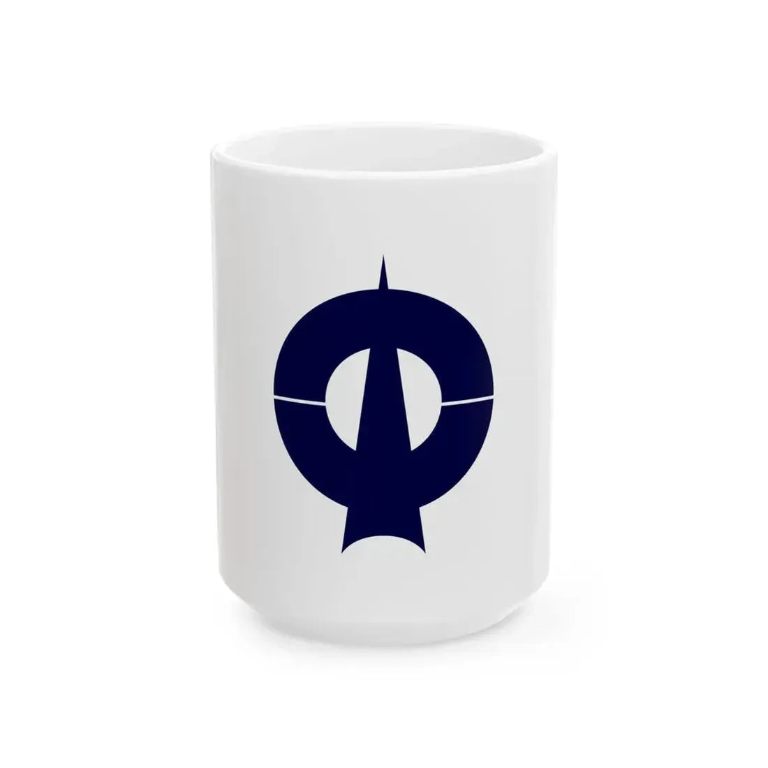 Flag of Ouda Nara 1970-2006 (Japan) White Coffee Mug 15oz - Go Mug Yourself