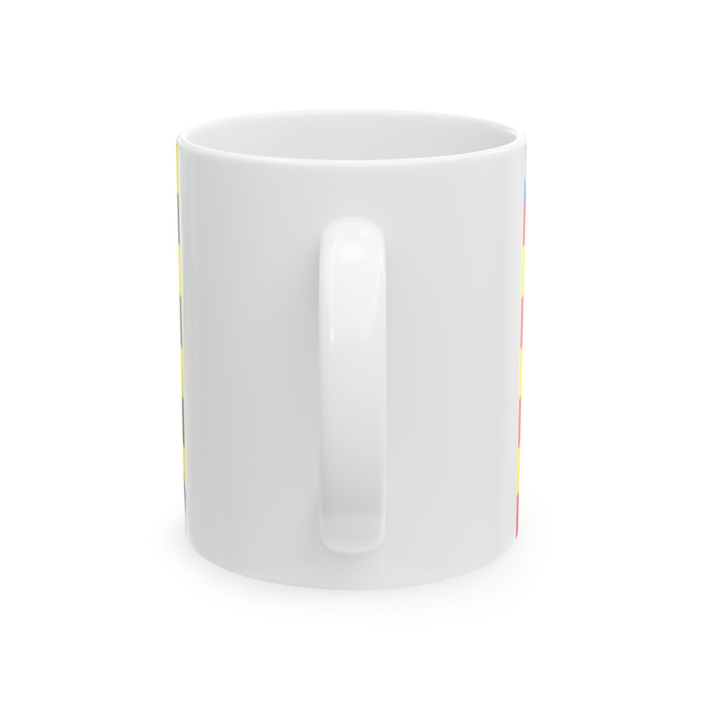 Flag of Oudsbergen Belgium (Belgium) White Coffee Mug-Go Mug Yourself