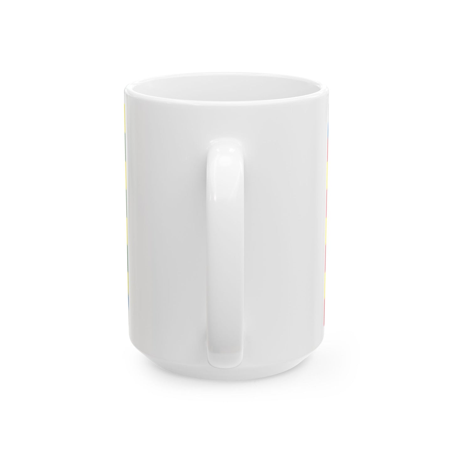 Flag of Oudsbergen Belgium (Belgium) White Coffee Mug-Go Mug Yourself