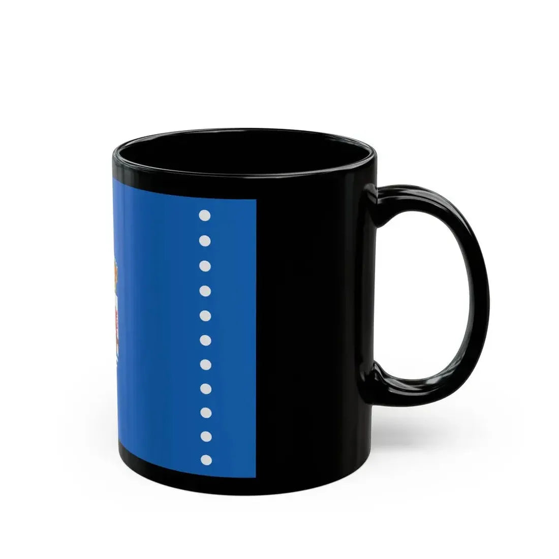 Flag of Ourense Spain - Black Coffee Mug - Go Mug Yourself