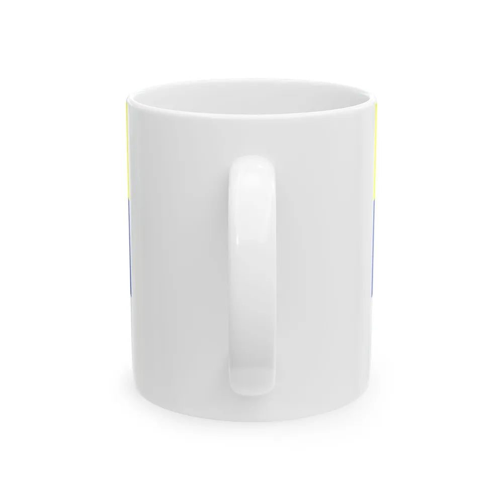 Flag of Ovalle Chile (Chile) White Coffee Mug - Go Mug Yourself
