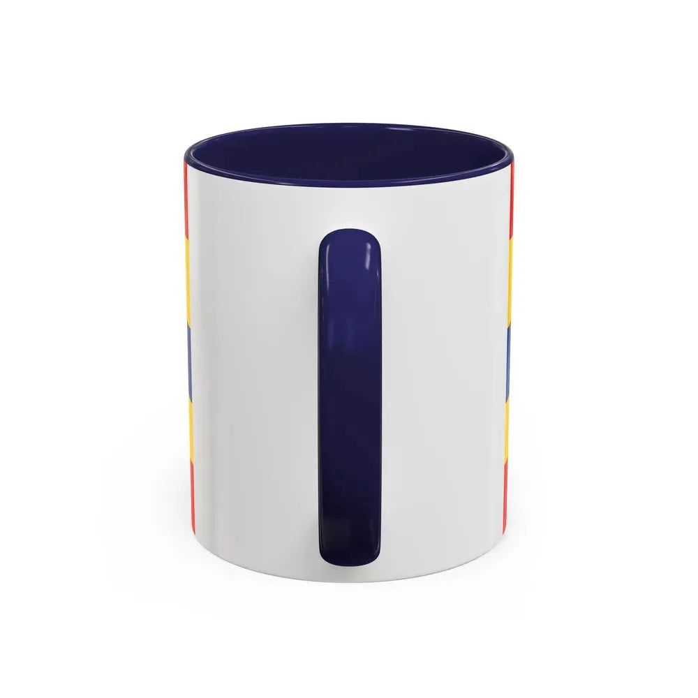 Flag of Overijssel Netherlands - Accent Coffee Mug - Go Mug Yourself