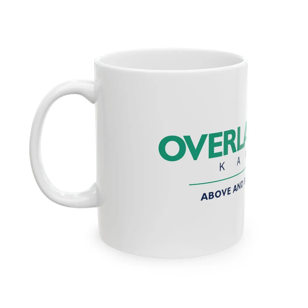 Flag of Overland Park Kansas (United States) White Coffee Mug - Go Mug Yourself