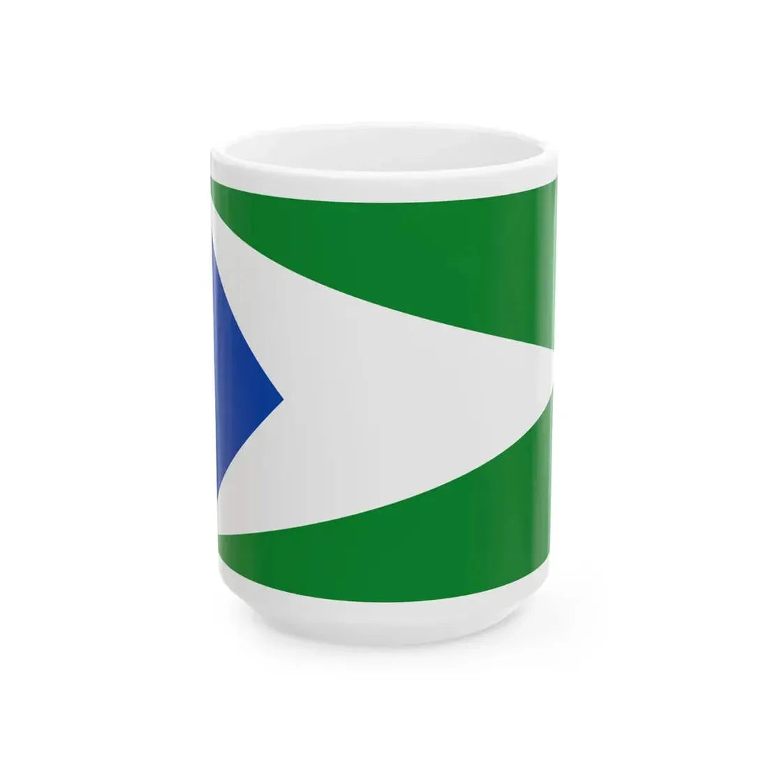 Flag of Oxapampa (Peru) White Coffee Mug 15oz - Go Mug Yourself