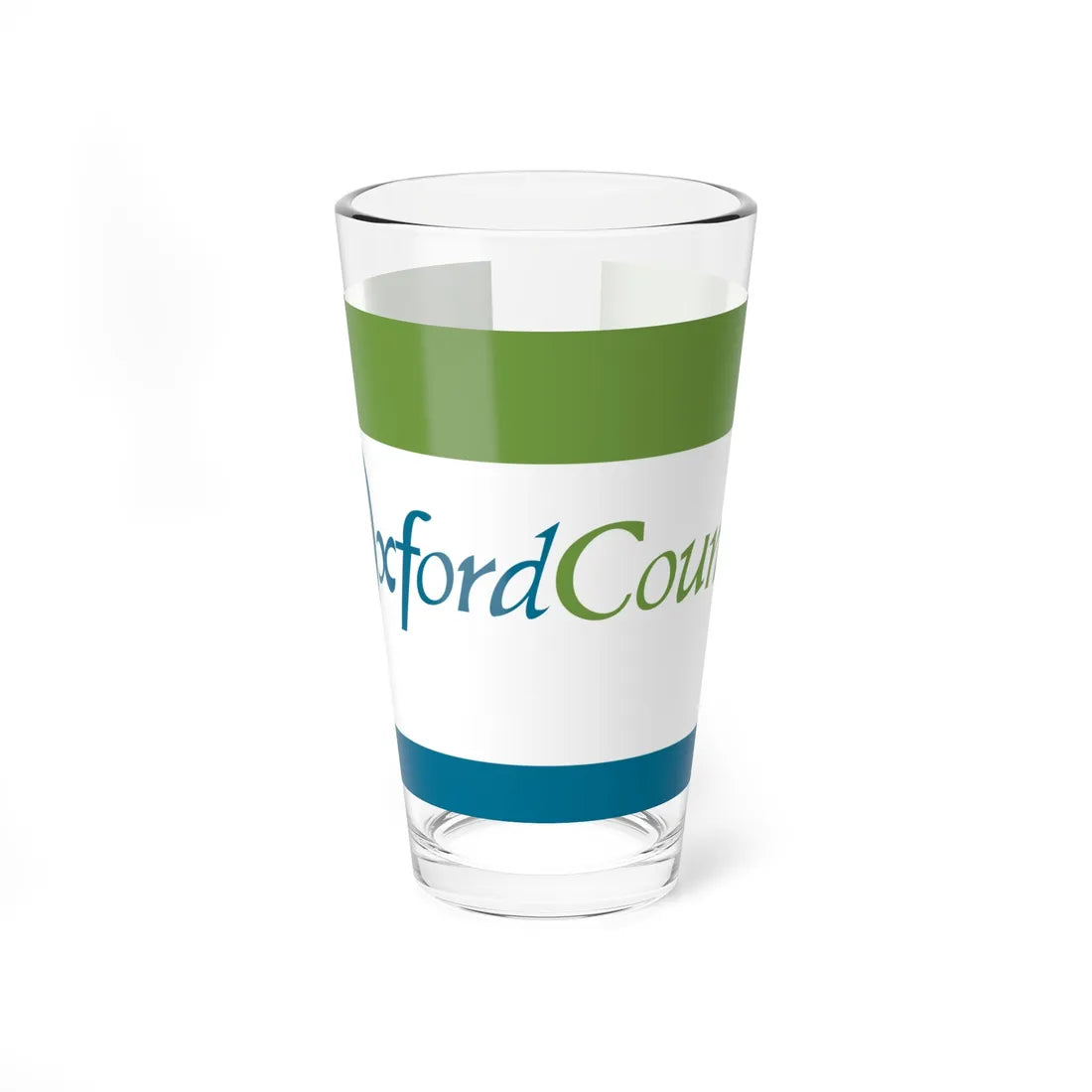 Flag of Oxford County Canada (Canada) Pint Glass 16oz 16oz - Go Mug Yourself