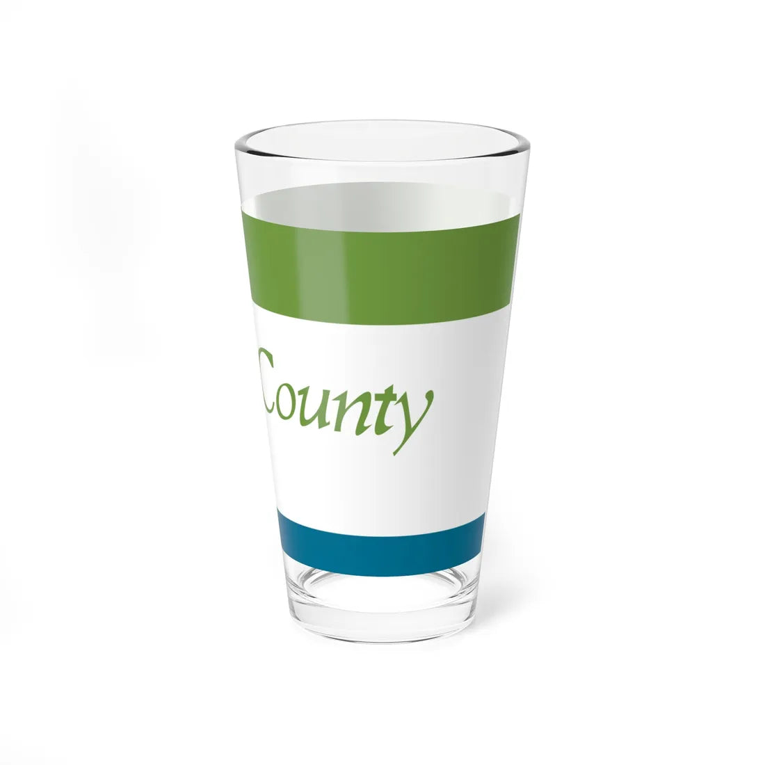 Flag of Oxford County Canada (Canada) Pint Glass 16oz - Go Mug Yourself
