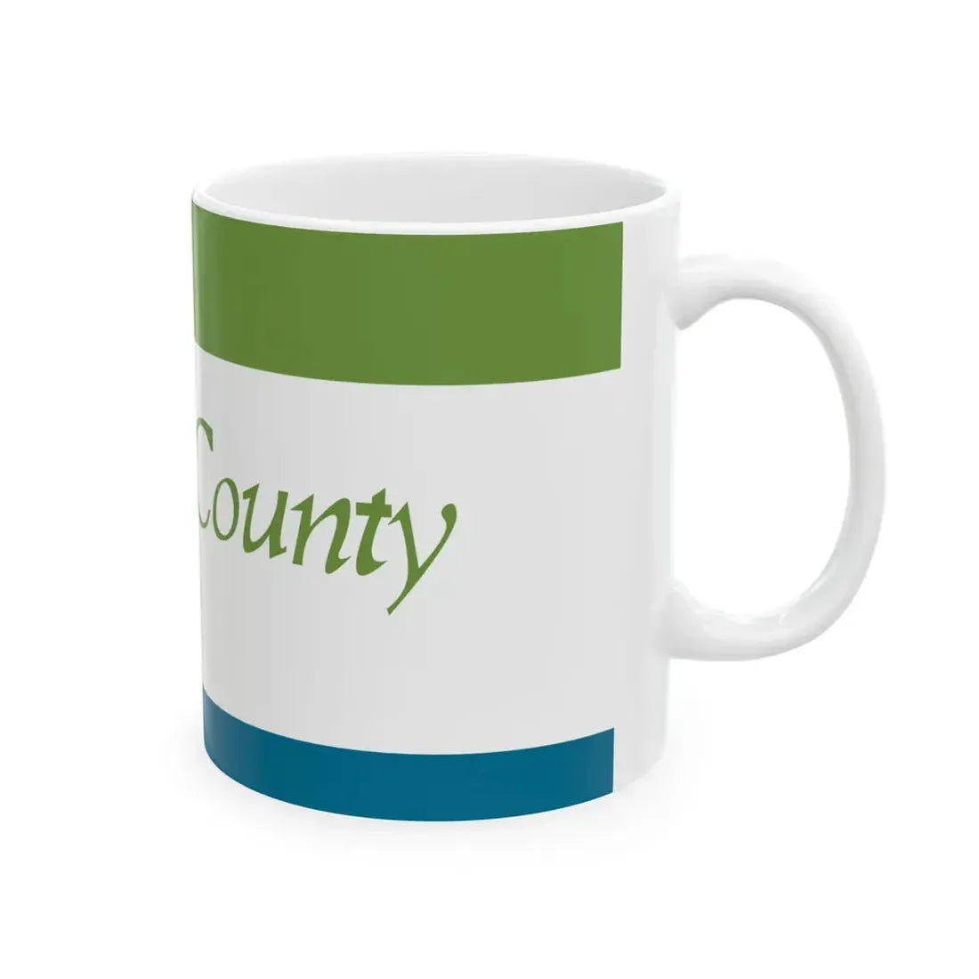 Flag of Oxford County Canada (Canada) White Coffee Mug - Go Mug Yourself