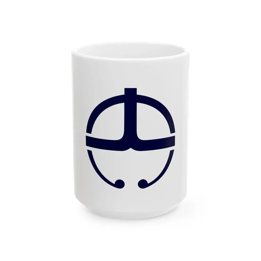 Flag of Oyodo Nara (Japan) White Coffee Mug 15oz - Go Mug Yourself
