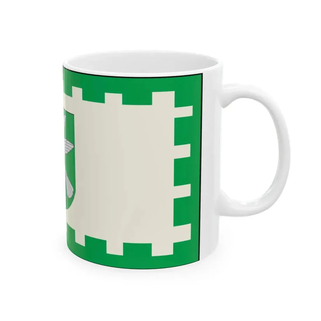Flag of Pagegiai (Lithuania) White Coffee Mug - Go Mug Yourself