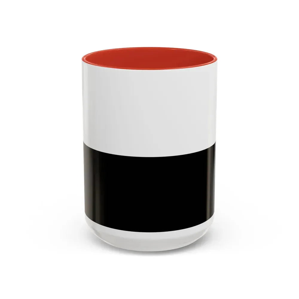Flag of Pahang Malaysia - Accent Coffee Mug 15oz Red - Go Mug Yourself