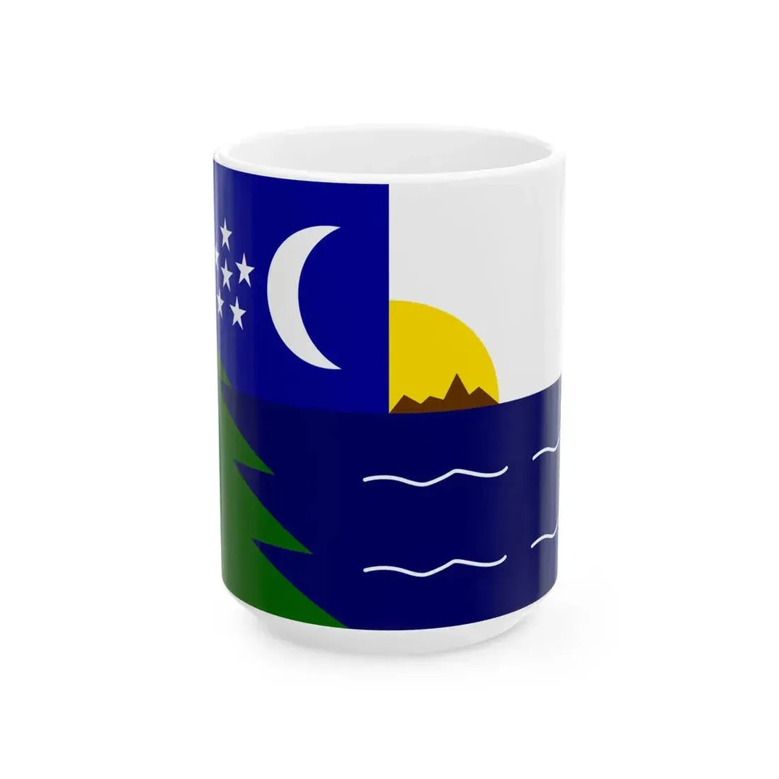 Flag of Paita (Peru) White Coffee Mug 15oz - Go Mug Yourself
