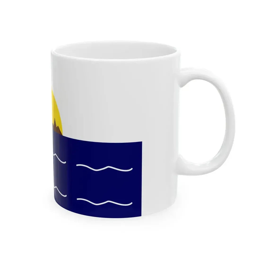 Flag of Paita (Peru) White Coffee Mug - Go Mug Yourself