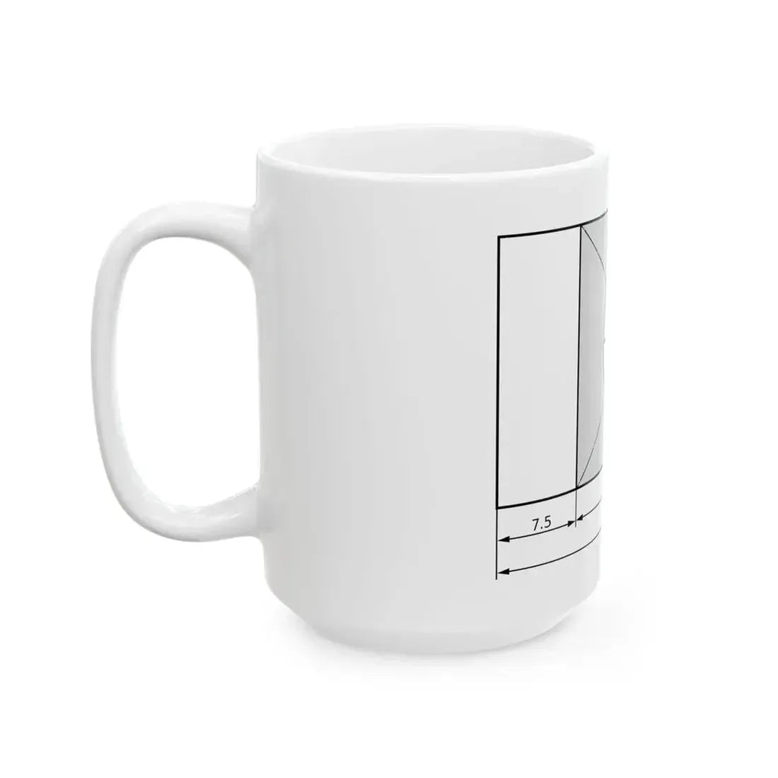 Flag of Pakistan construction sheet (Pakistan) White Coffee Mug - Go Mug Yourself