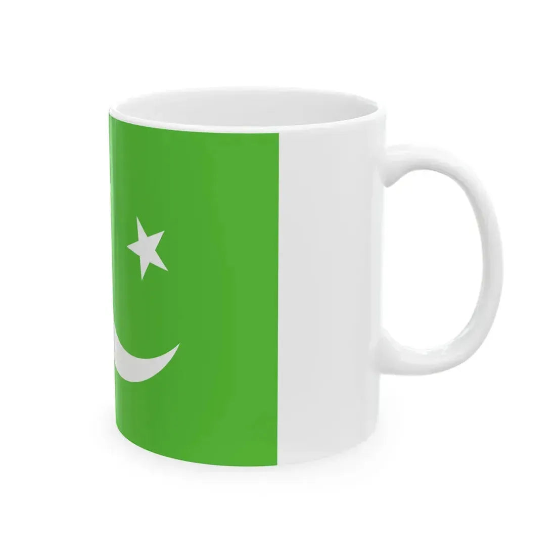 Flag of Pakistan WFB 2000 (Pakistan) White Coffee Mug - Go Mug Yourself