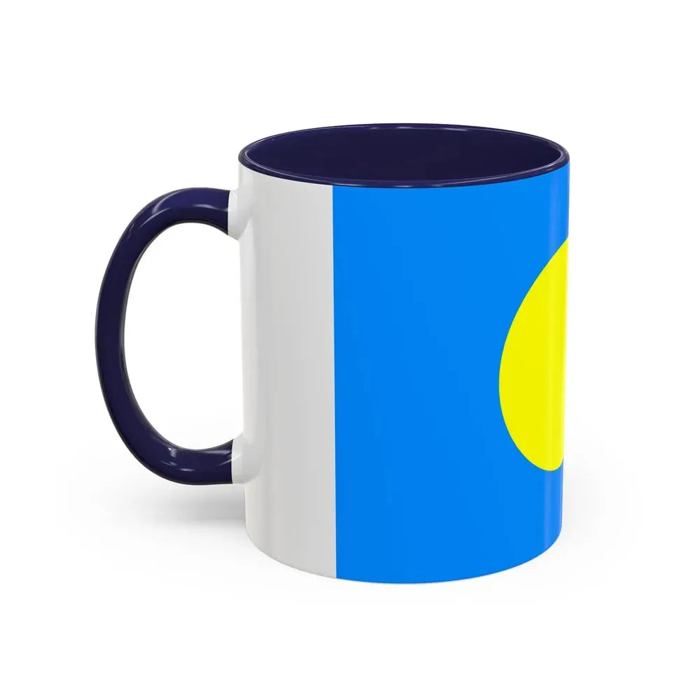 Flag of Palau Palau - Accent Coffee Mug - Go Mug Yourself