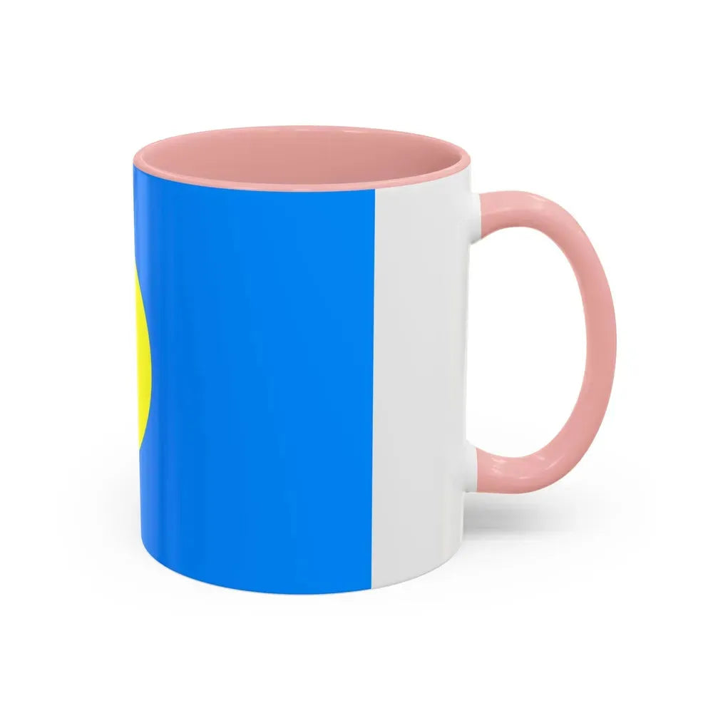 Flag of Palau Palau - Accent Coffee Mug - Go Mug Yourself