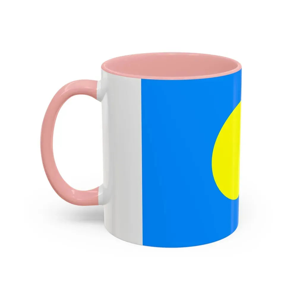 Flag of Palau Palau - Accent Coffee Mug - Go Mug Yourself