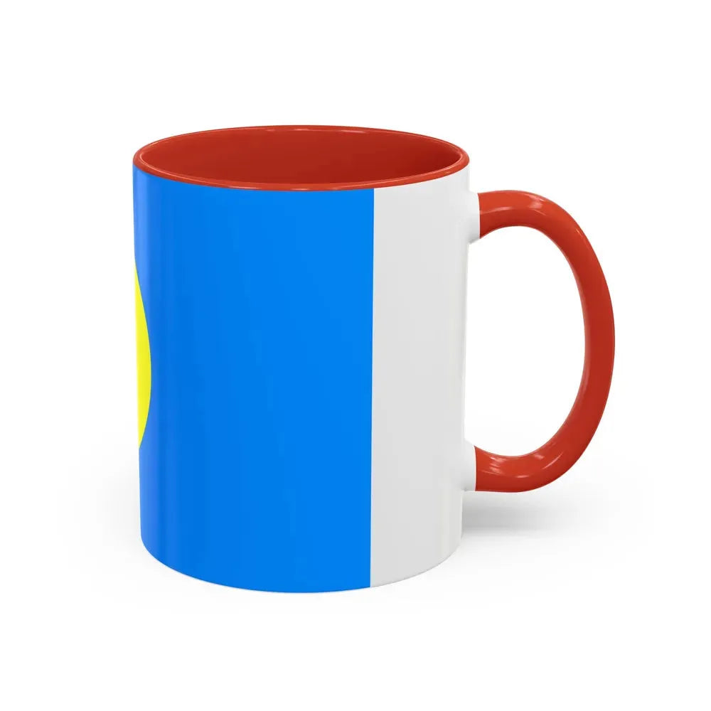 Flag of Palau Palau - Accent Coffee Mug - Go Mug Yourself