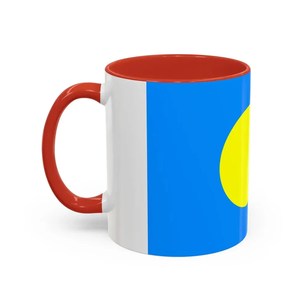 Flag of Palau Palau - Accent Coffee Mug - Go Mug Yourself