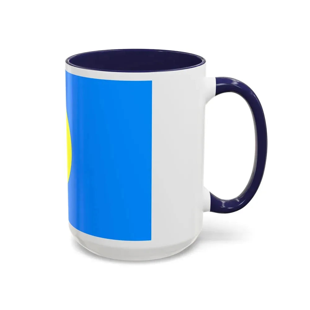 Flag of Palau Palau - Accent Coffee Mug - Go Mug Yourself